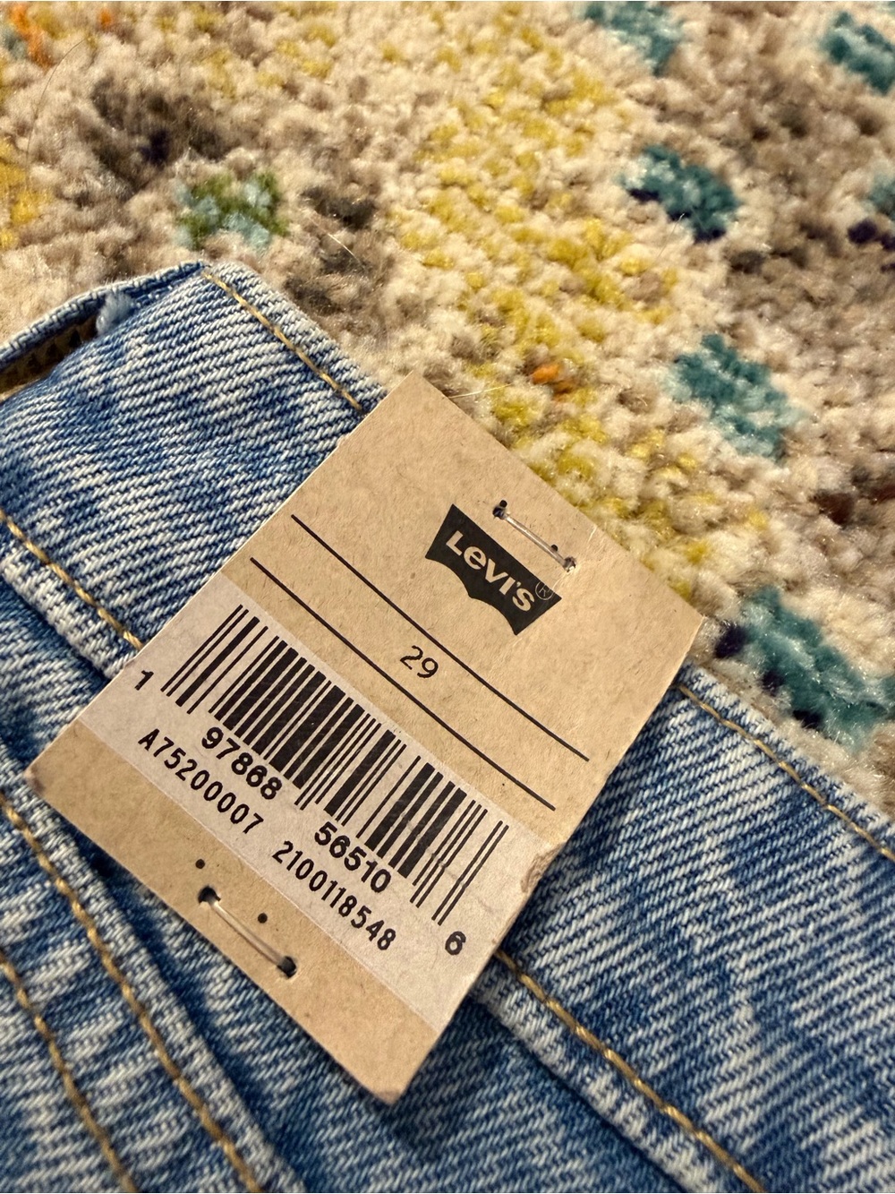 Levi's 94 denim cargo mini skirt - Picture 4 of 6